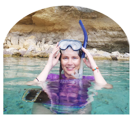 Surface Pattern Designer Australia | bright colourful abstract patterns | Girl and the Deep Blue Sea