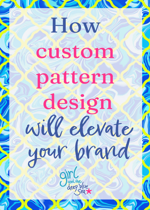 How custom pattern design will elevate your brand - Girl and the Deep ...